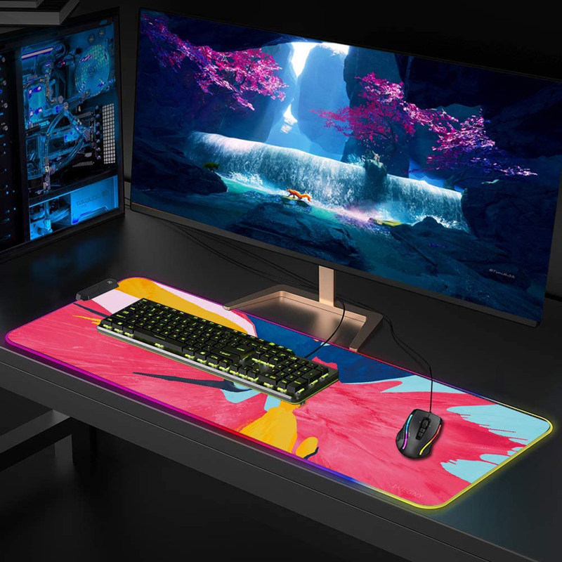 RGB mouse pad